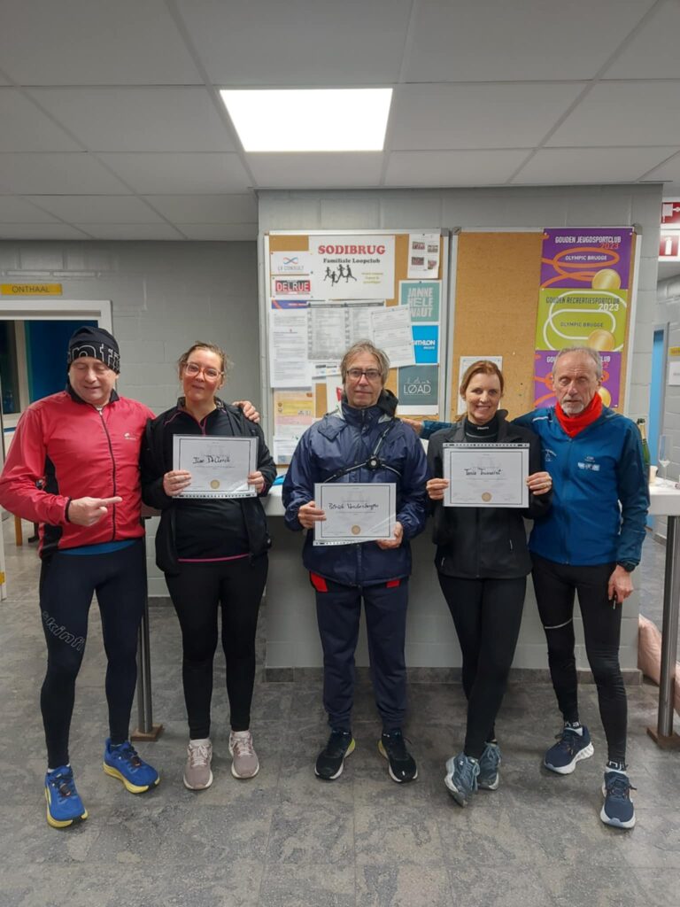 Finalisten start2runners - 26 november 2024 - AC Sodibug